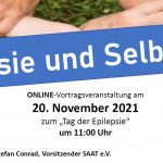 Flyer und Plakat zur Online-Vortragsveranstaltung am 20.11.2021